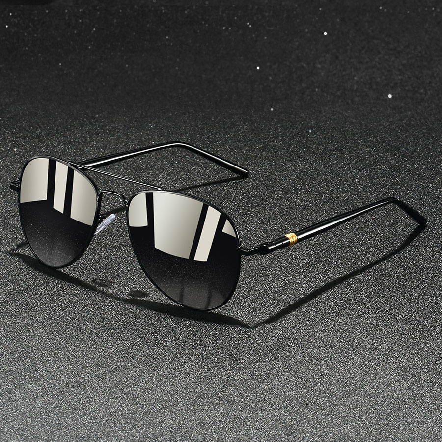 Sunglasses Aviator Polarized - Okulary przeciwsłoneczne w stylu vintage pilotki