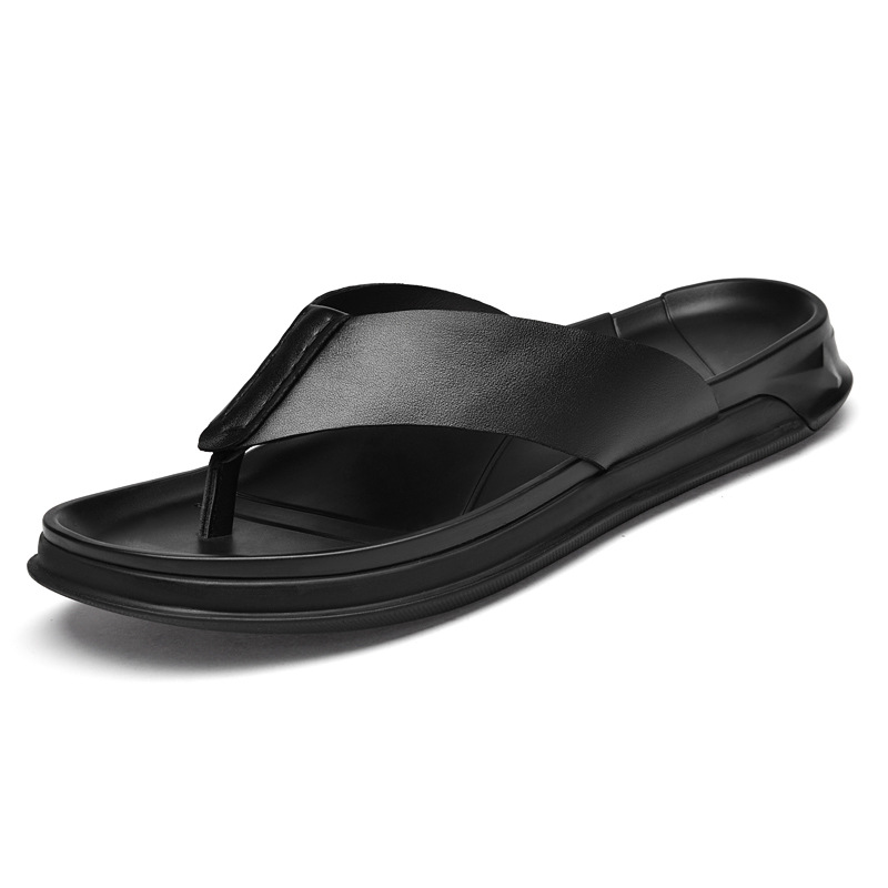 Męskie letnie sandały z prawdz – Flip Flop Leather Men recenzja i cena