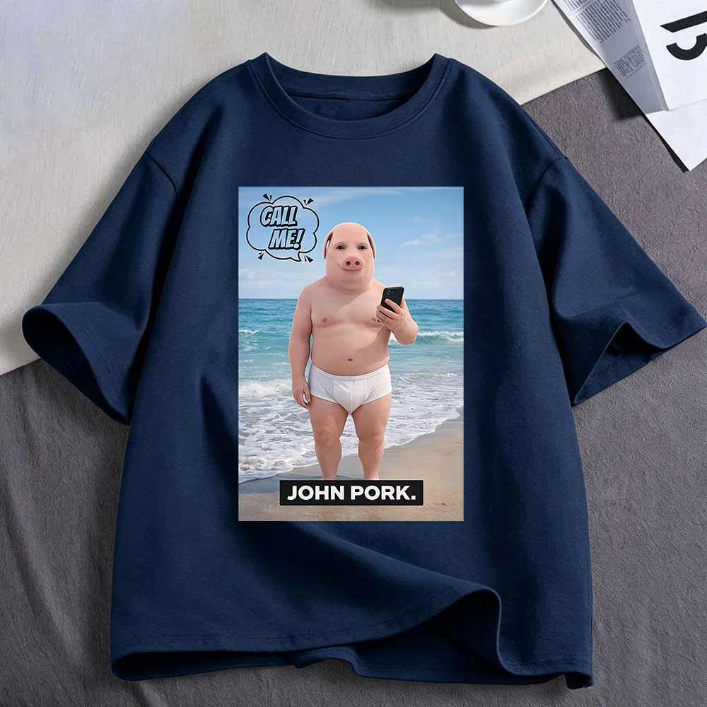 Koszulka z zabawnym memem John – Tee Graphic Print recenzja i cena