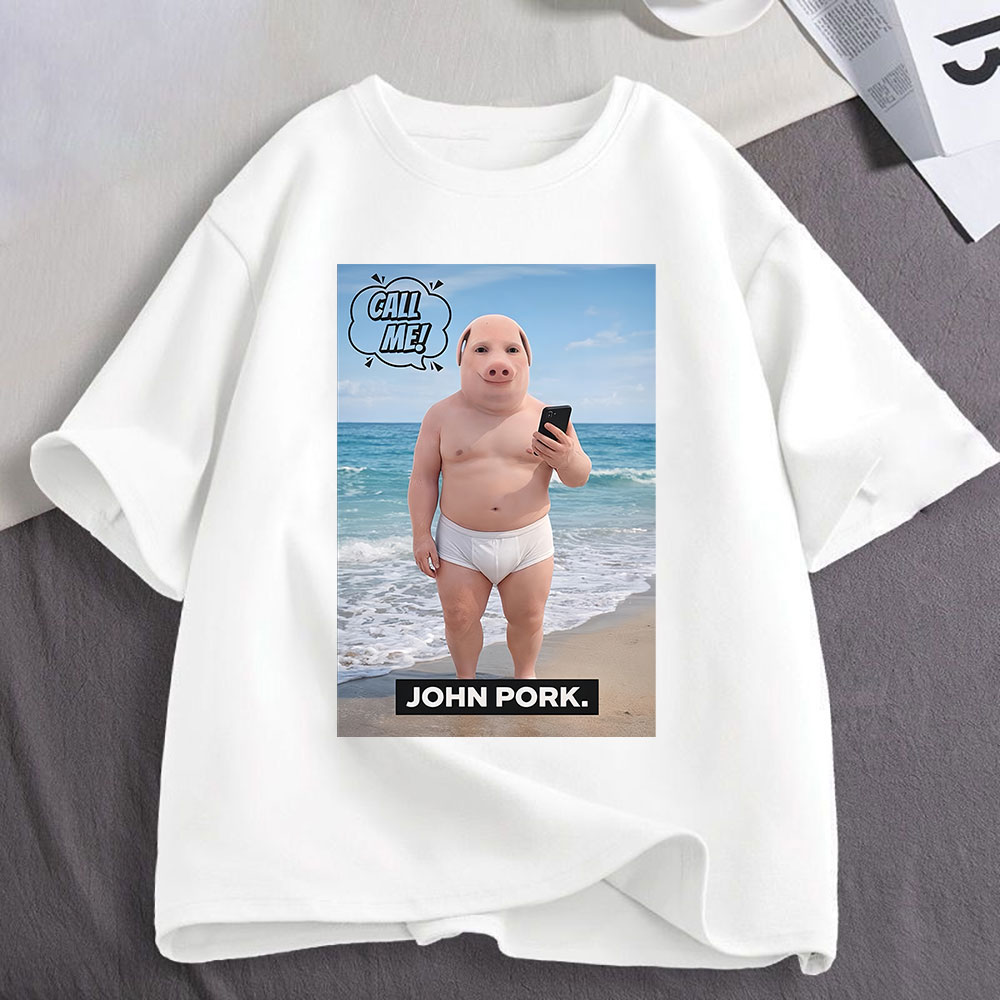Koszulka z zabawnym memem John – Tee Graphic Print recenzja i cena