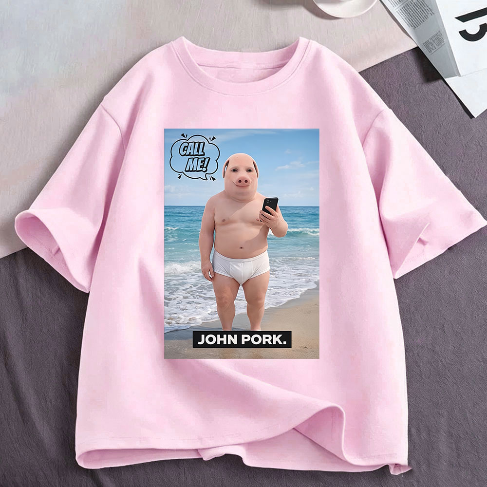 Koszulka z zabawnym memem John – Tee Graphic Print recenzja i cena